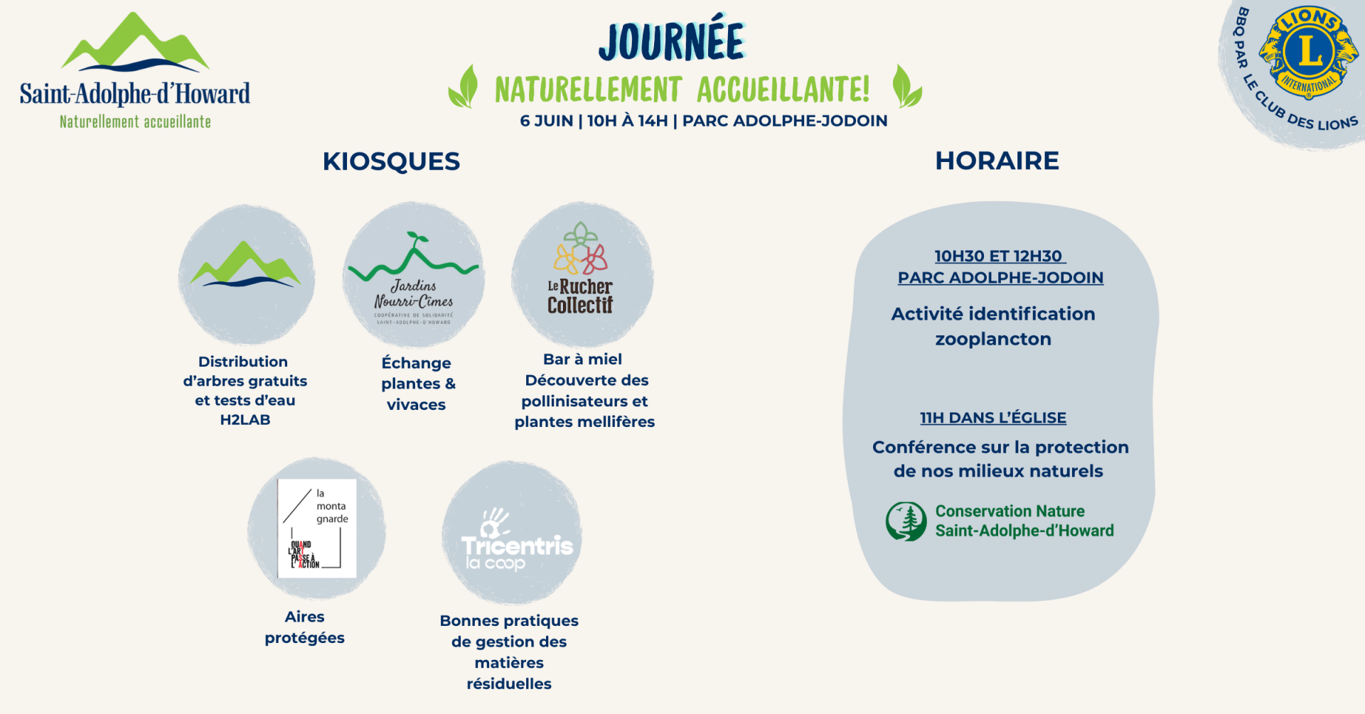 Journée naturellement accueillante
