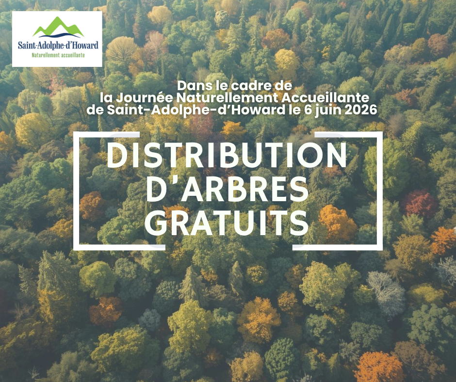 Distribution d'arbres gratuits