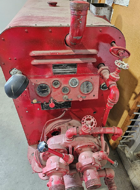 Vente par appel d'offres d'une pompe à incendie portative